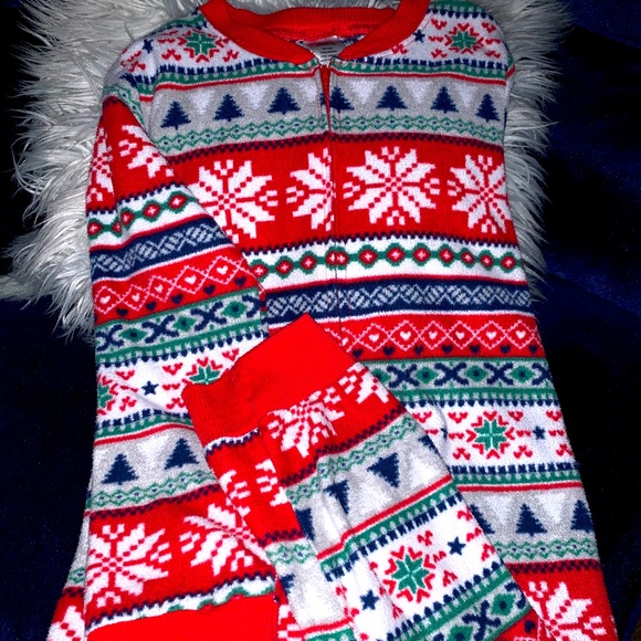 Other - Christmas pajamas onesie